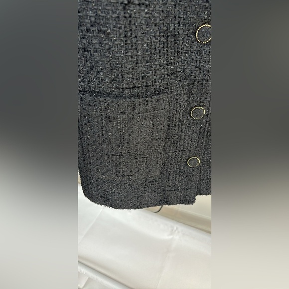 Endless Rose Sleeveless Tweed Mini black Dress, Size M, Brand New w/Tag - Picture 7 of 14